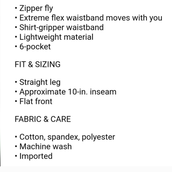 Lee mens extreme comfort performance stretch cargo shorts Golf sz 42 nwt - Picture 5 of 5